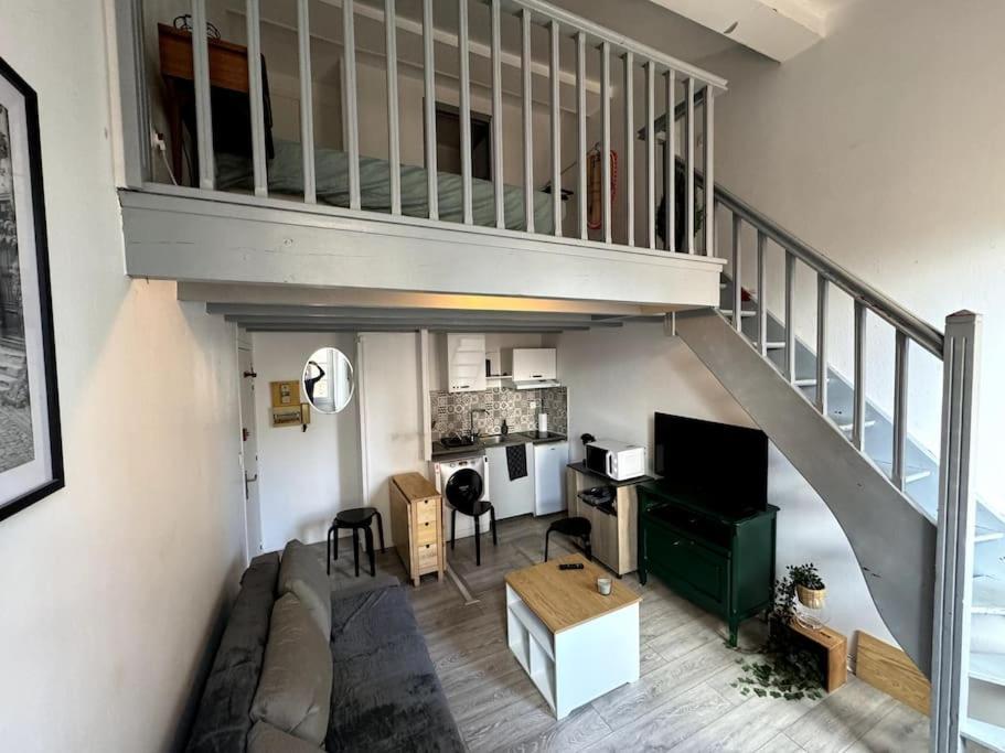 Centre Toulouse - Gare Matabiau - Grand Duplex Apartment Exterior foto