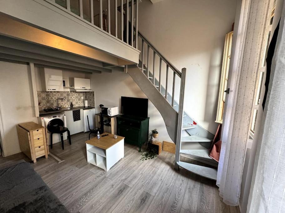 Centre Toulouse - Gare Matabiau - Grand Duplex Apartment Exterior foto